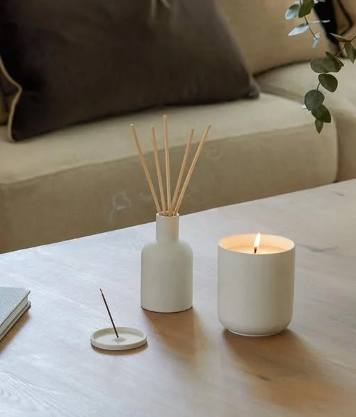 Calming Candle and Diffuser Set