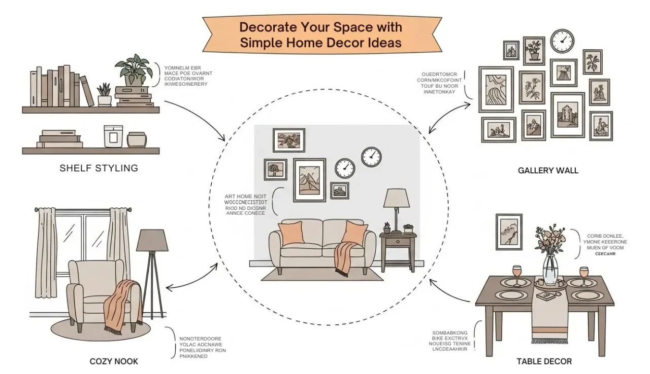 Decorate Your Space with Simple Home Decor Ideas