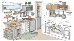 Kitchen and Dining Ideas for Tiny Budgets