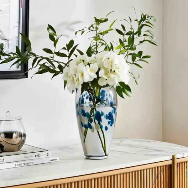 Luxe Galaxy Tall Glass Vase