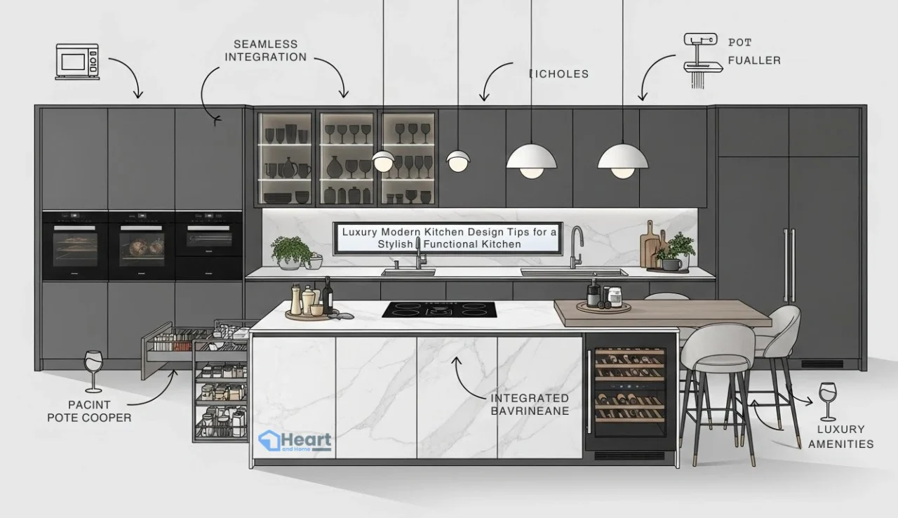 Luxury Modern Kitchen Design Tips for a Stylish & Functional Kitchen