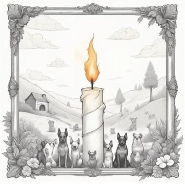 The Guardian Flame Candle