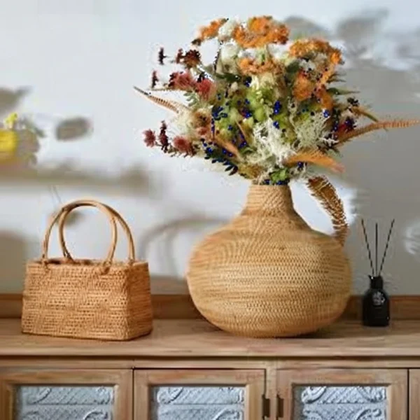 Wicker Vase