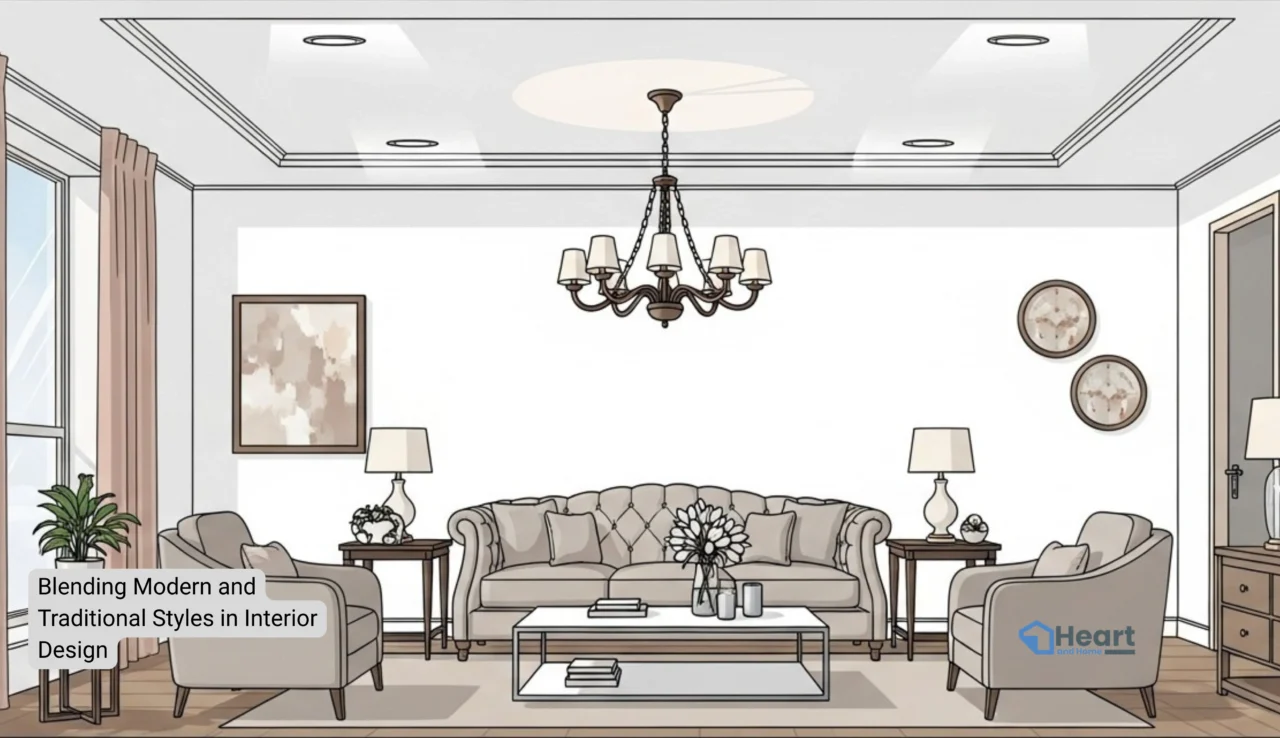 Blending Modern and Traditional Styles in Interior Design