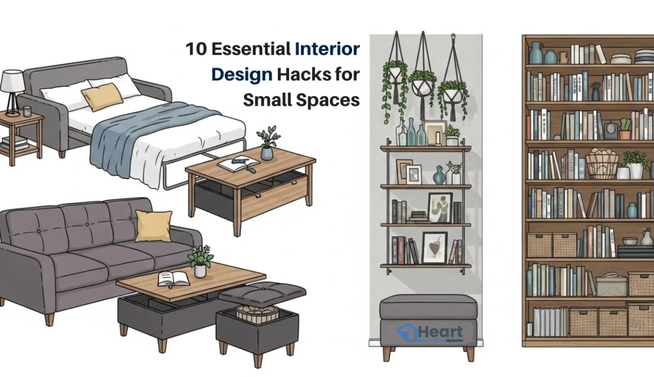 10 Essential Interior Design Hacks for Small Spaces