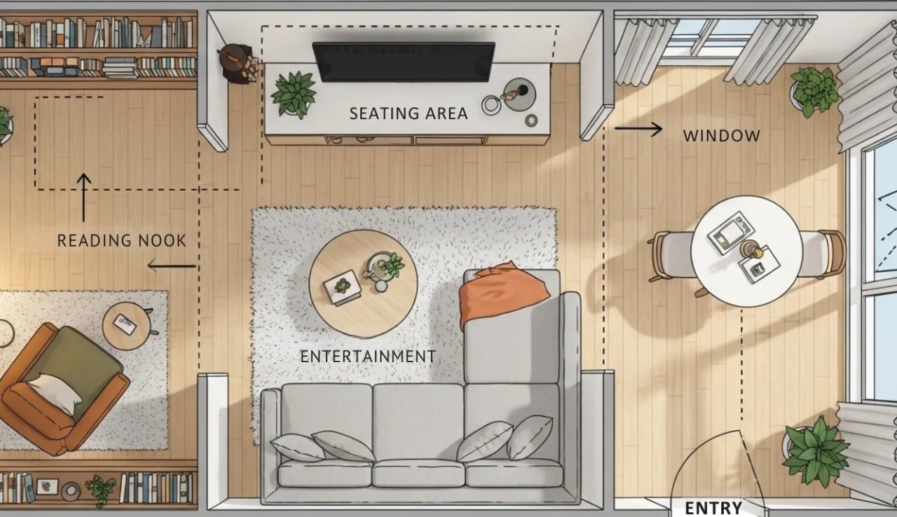 Cozy Modern Living Room