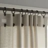 How to Hide Curtain Ring Clips