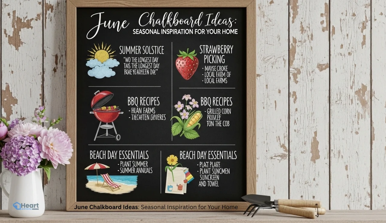 June Chalkboard Ideas