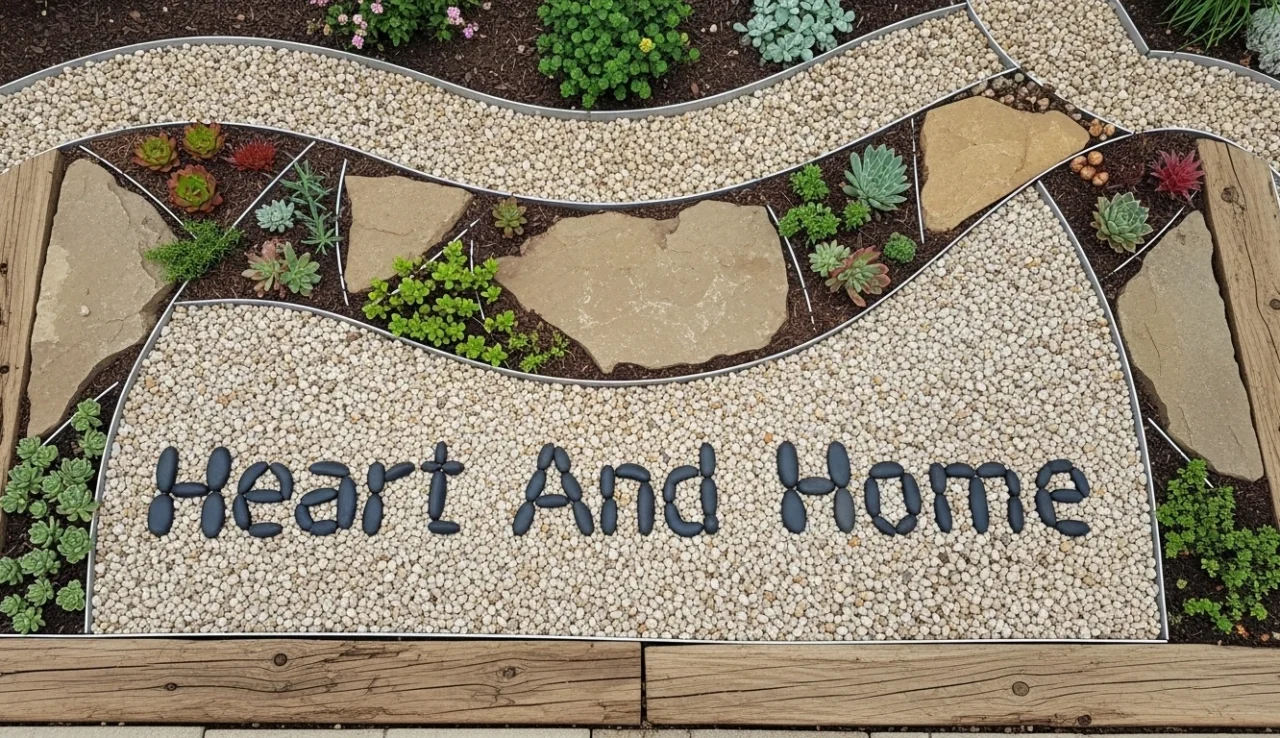 Pea Gravel Patio Edging Ideas