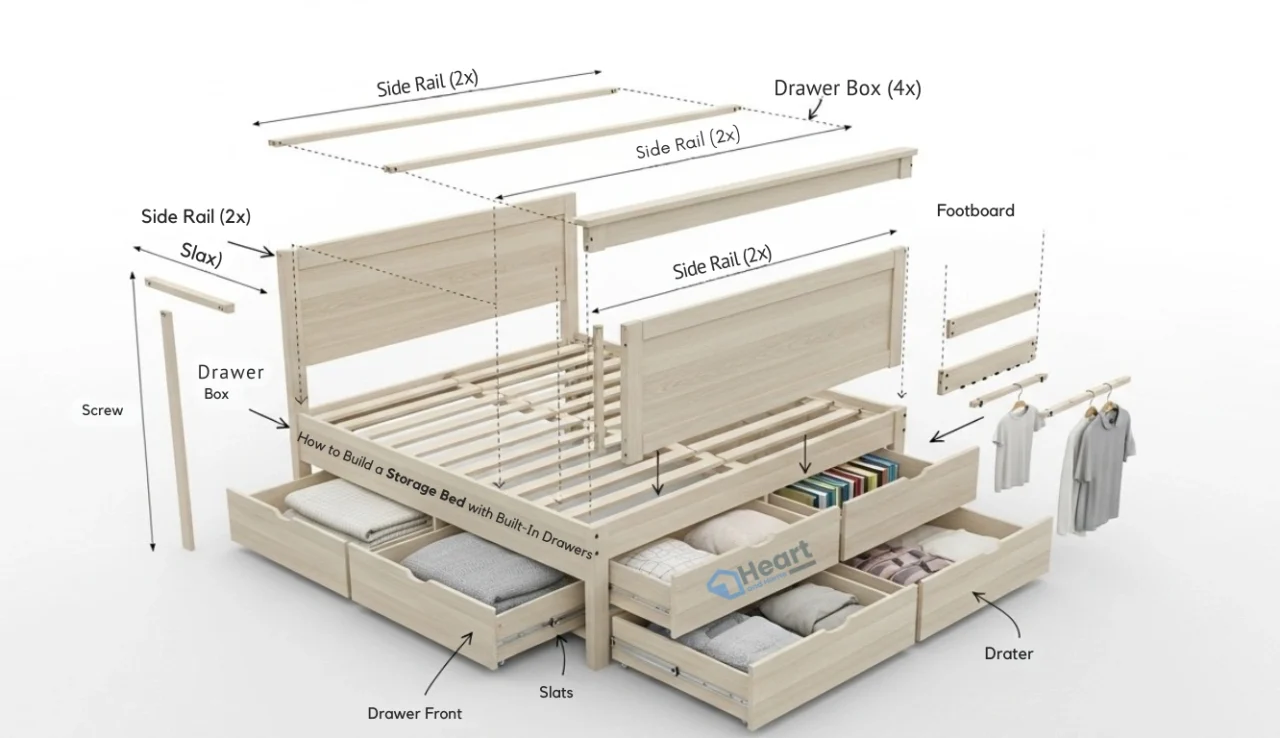 Storage Bed