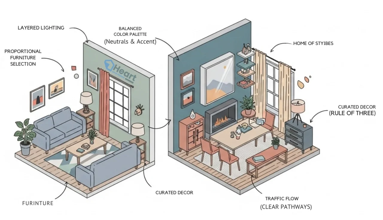 Style Your Home Like a Professional Interior Designer