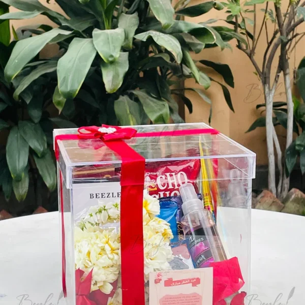 eid-gift-box-with-flowers-snacks